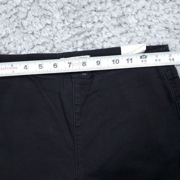 Free People CRVY Last Dance Low Rise Flare Jeans Black Size 27 Curvy Pull On - Picture 8 of 9